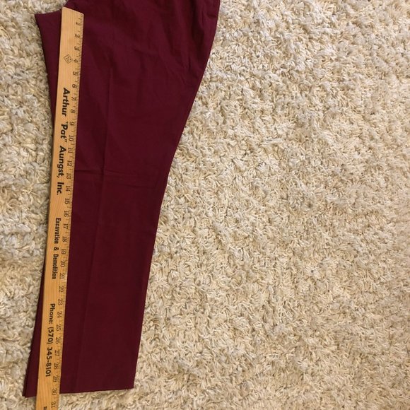 NWT Rekucci Curvy Woman Straight Cut Pants Plus Sz W24 Tummy Control Comfort - Picture 6 of 6